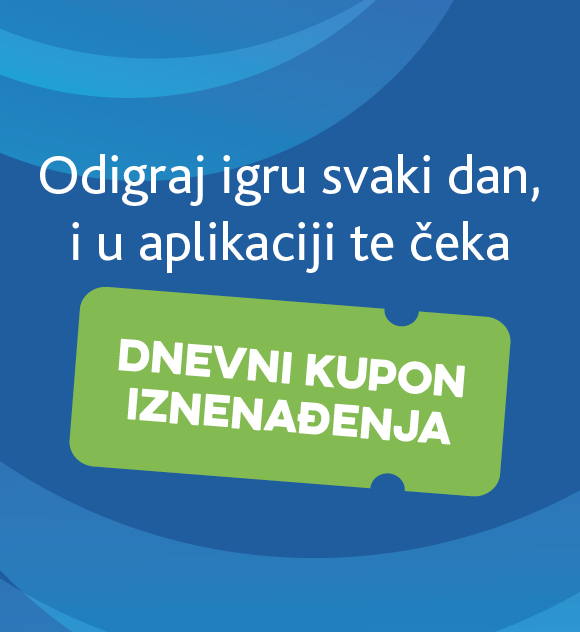 Odigraj igru svaki dan – dnevni kupon iznenađenja