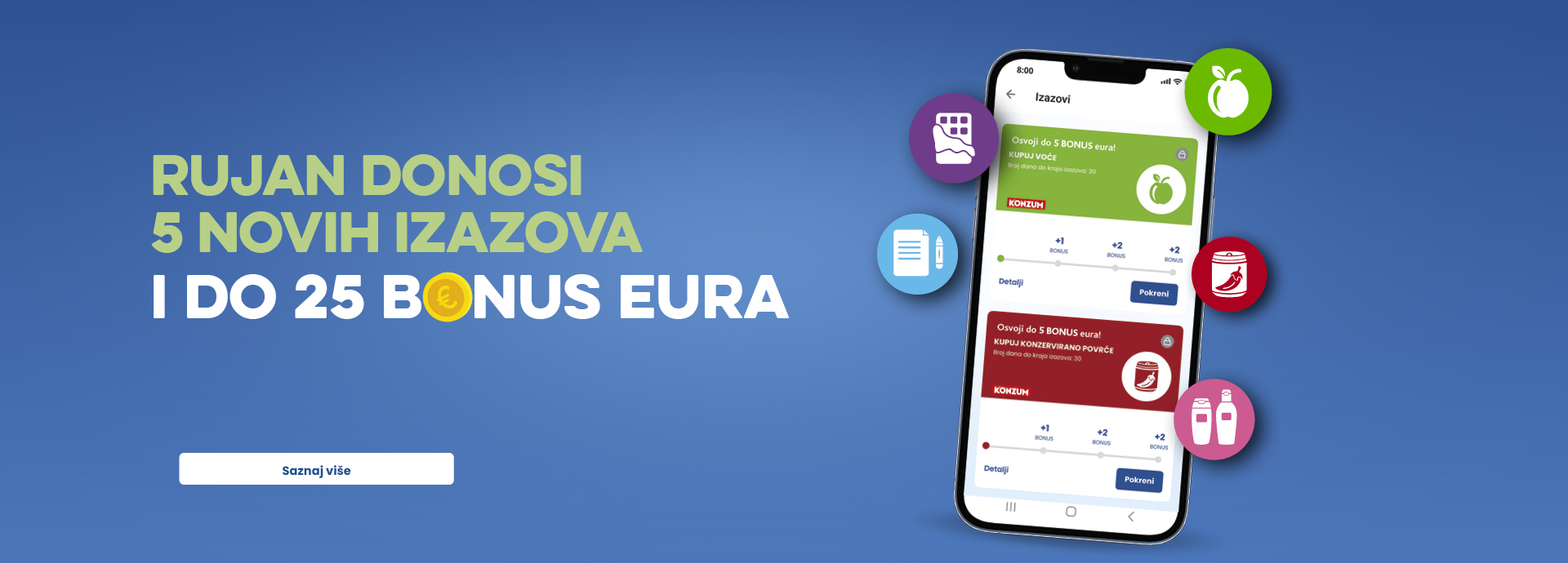 Pokreni 5 izazova